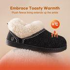 Women's Slippers Bootie Black