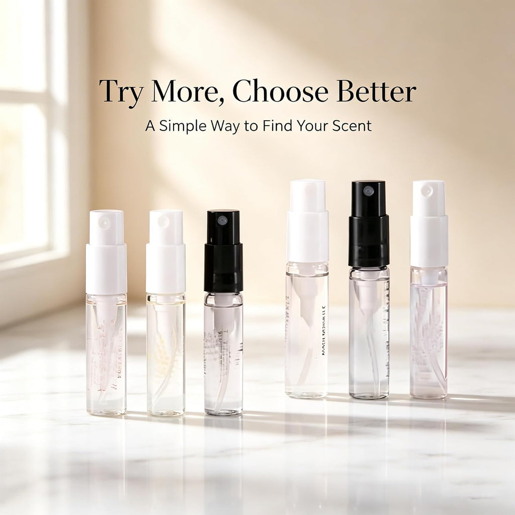 Designer Fragrance Sampler Set-Designer Perfume Sampler Luxury High End Perfume Vial Sample Set (12 Random Samples)