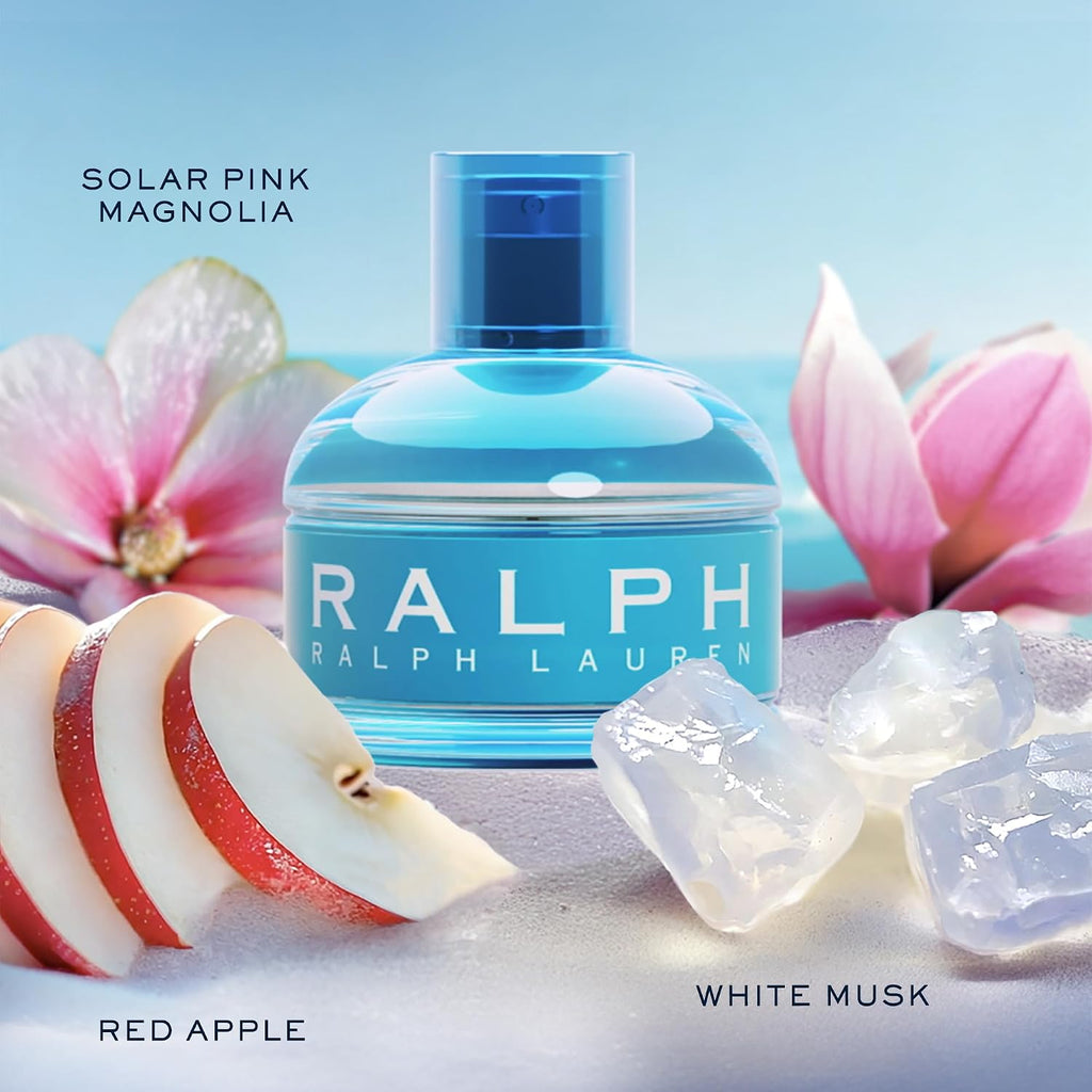 RALPH LAUREN FRAGRANCES - Ralph - Eau de Toilette - Women's Perfume - Fresh & Floral - With Magnolia, Apple, and Iris - Medium Intensity