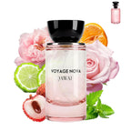 Voyage Nova Eau de Parfum for Women, Lychee Bergamot Ginger, Rose Peony Cocoa Blossom, Elegant Patchouli, Long Lasting Spring Fall Perfume, 50ml &1.7fl oz