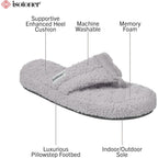 Women's Slippers Plush Light Grey