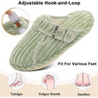 Women's Slippers Adjustable Light Green