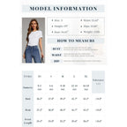 Women's Multi-Pack Short Sleeve Round Neck T-Shirt - Basic Loose Fit Knit Tops