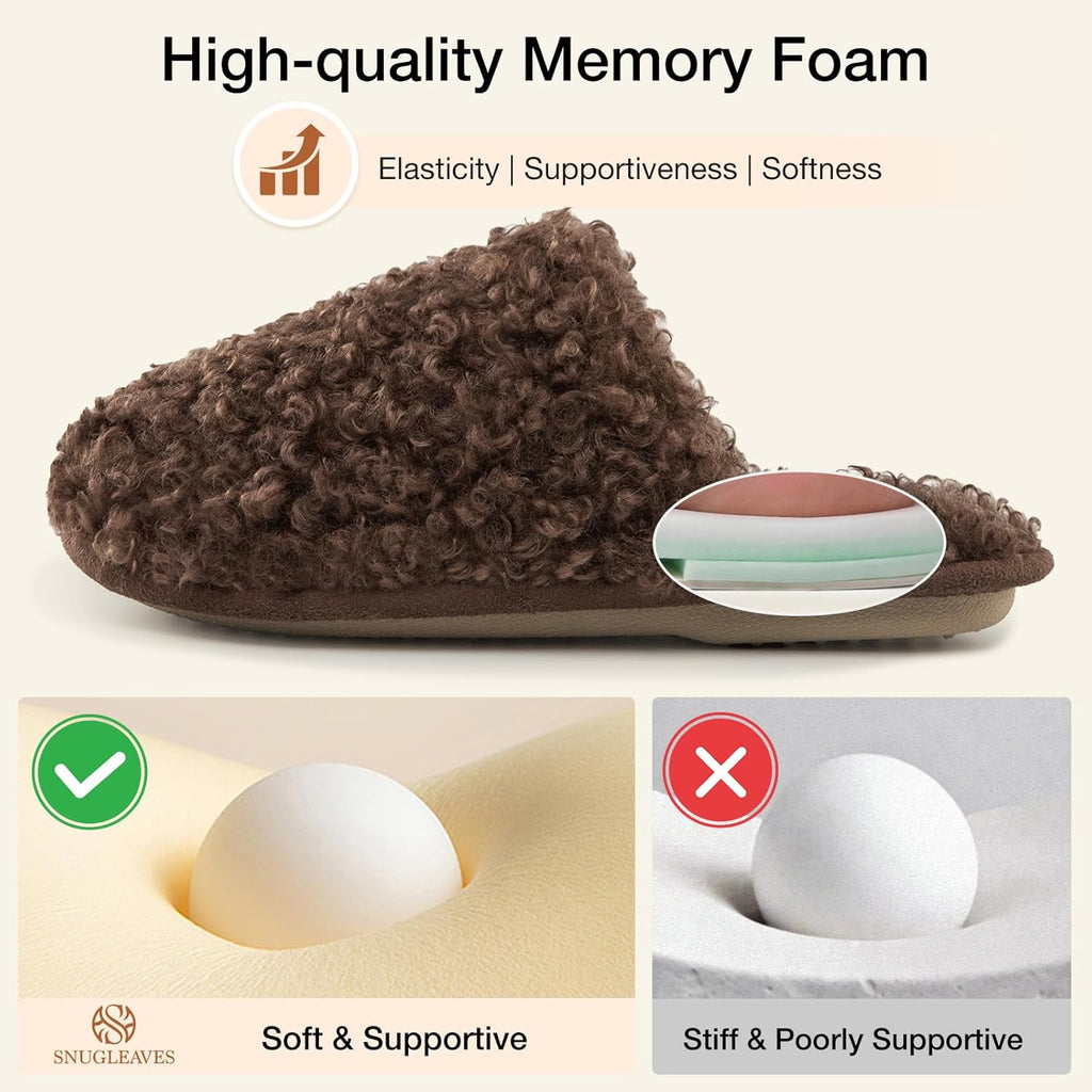 Women's Slippers Scuff Nutty Mocha