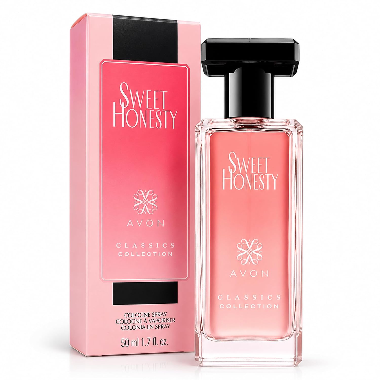 AVON Sweet Honesty Cologne for Women — Fresh Cedarwood Long Lasting Perfumes for Women — Clean Floral Women’s Fragrances with Rose and Lily, 1.7 fl oz — Designer Womens Perfume Gift