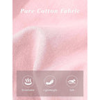 SMENG Women's Cotton V Neck T-Shirt Short Sleeve Solid Color Tee Casual Fit Tee Breathable Summer Fashion Tops