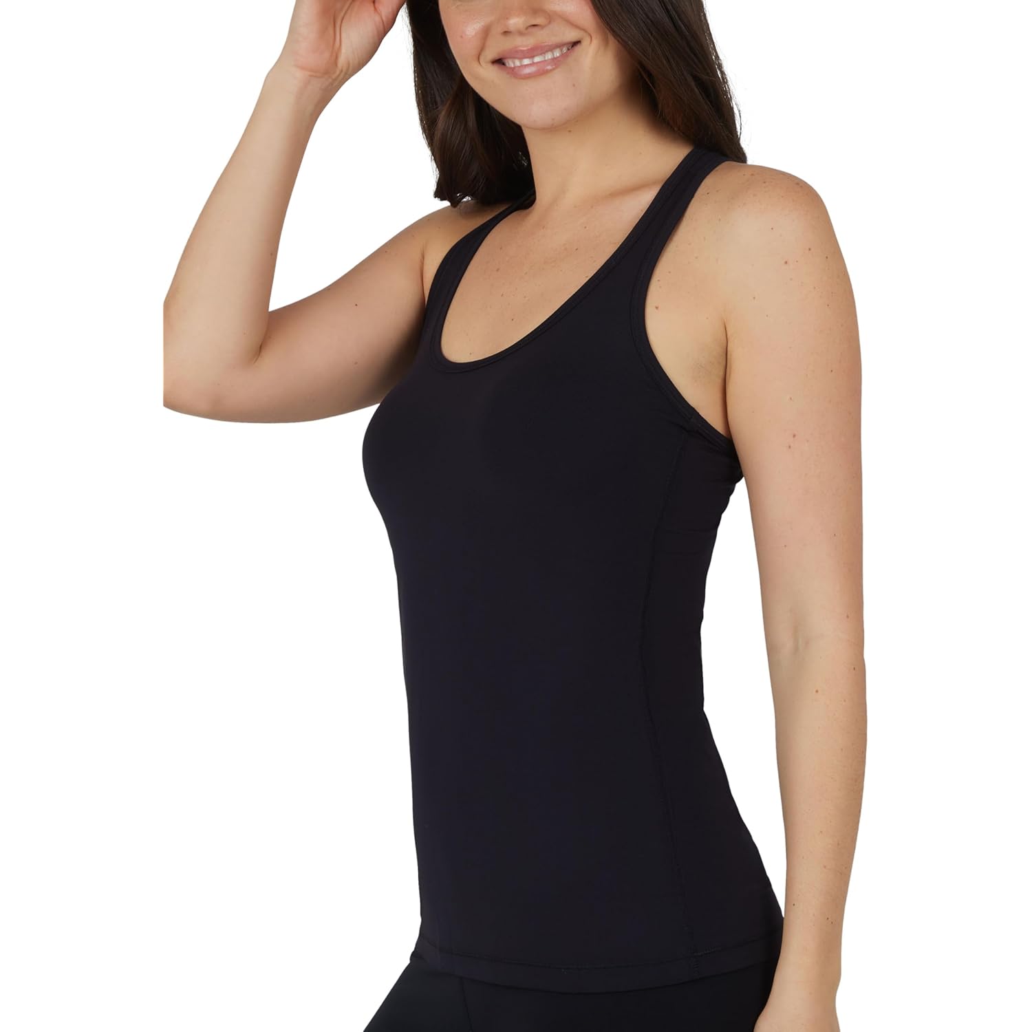 Women's Power Flex Racerback Tank Top Black