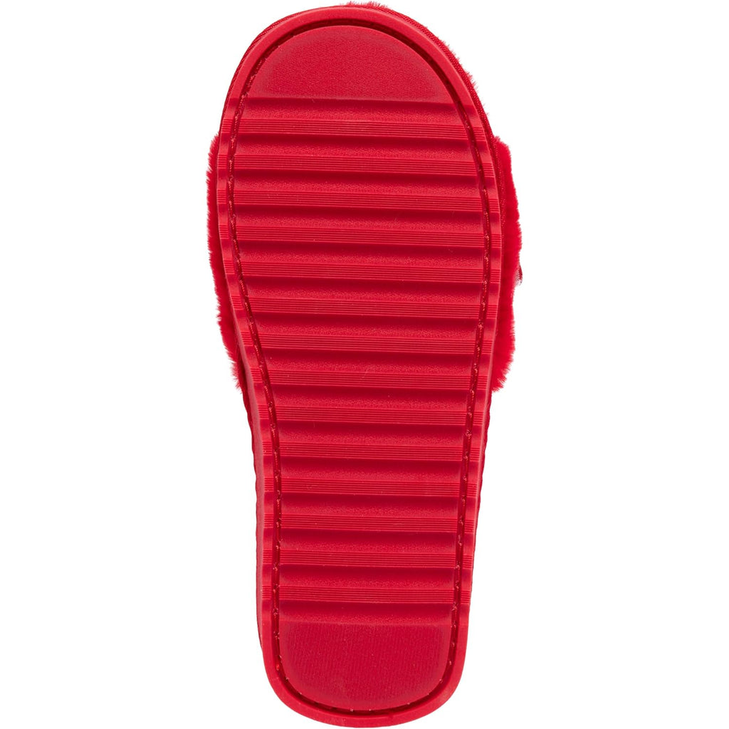 Women's Slippers Slide Red-hedwig