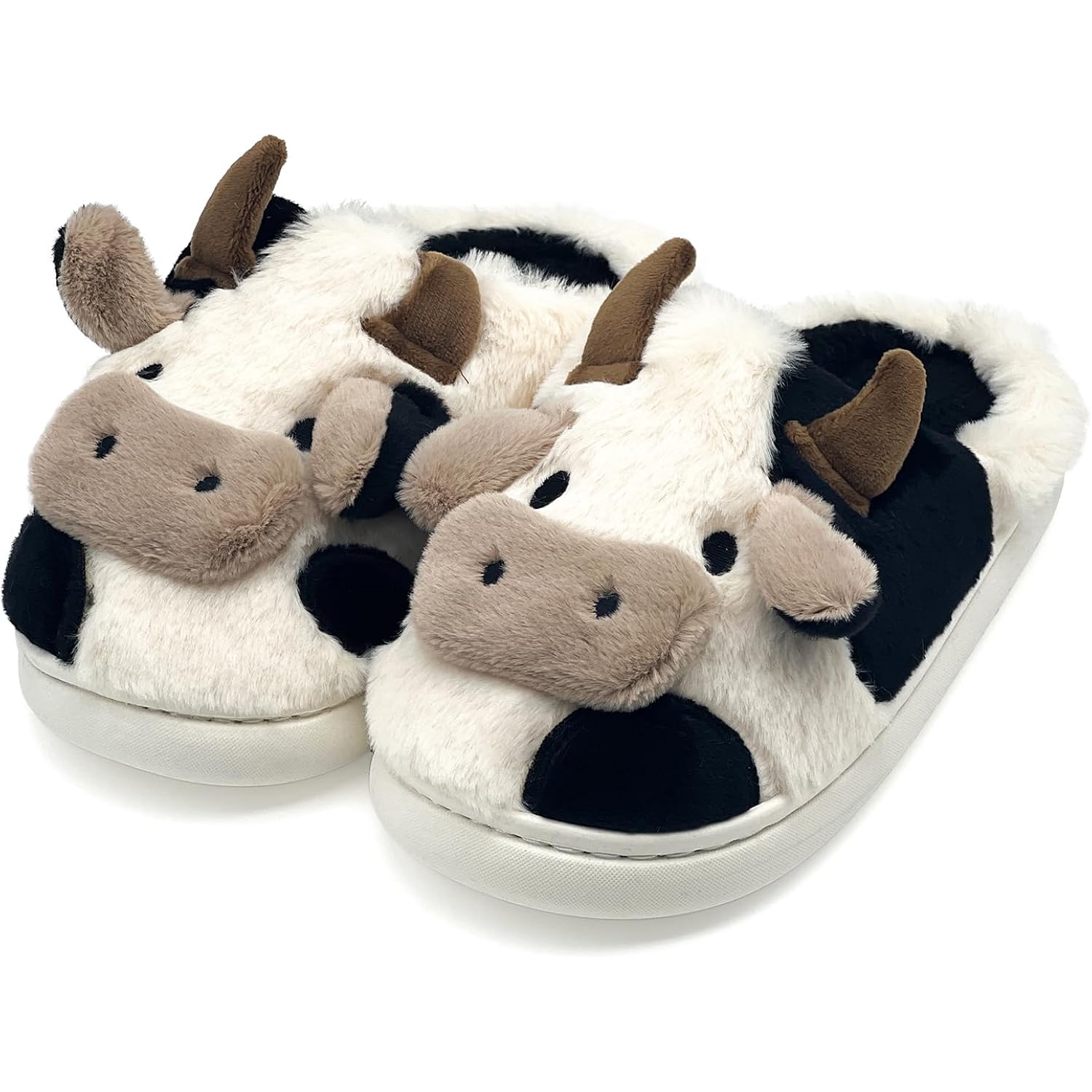 Women's Slippers Cow Cow (Open Heel)
