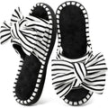 Women's Slippers Bow Black