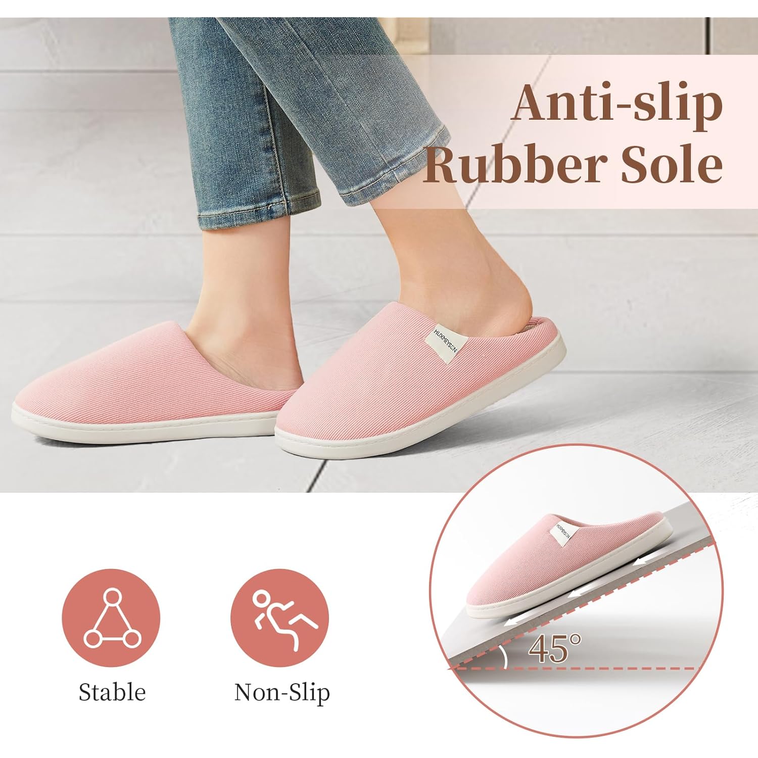 Women's Slippers Warm Pink