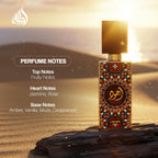 Lattafa Ajwad Eau De Parfum Spray for Unisex, 2.0 Ounce