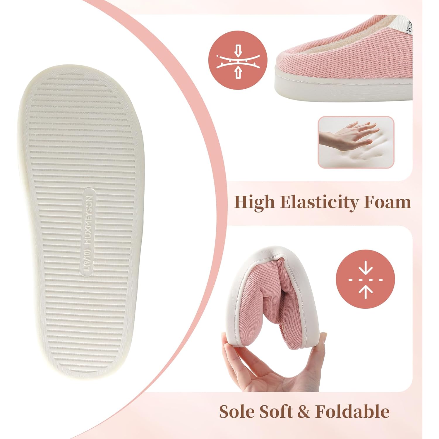Women's Slippers Warm Pink