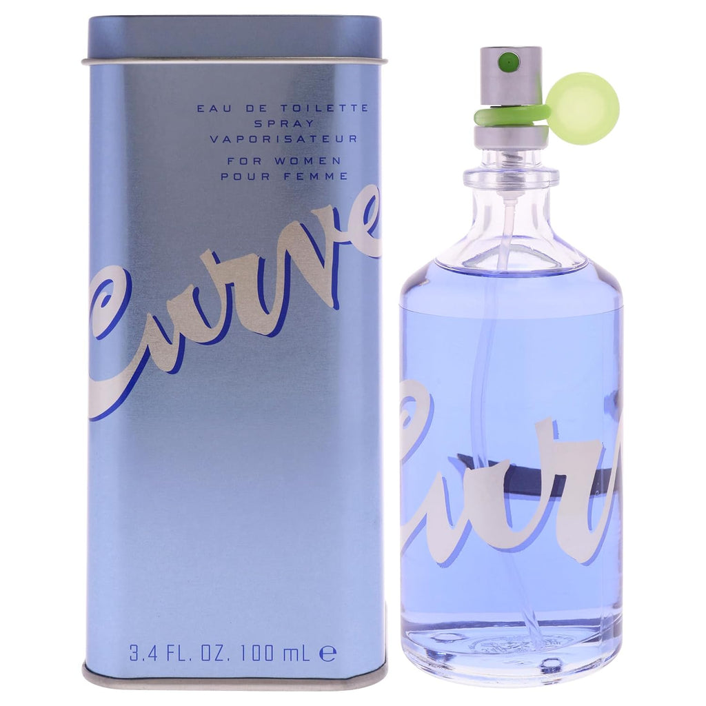 Curve Women's Perfume, Eau de Toilette EDT Spray, 3.4 fl oz