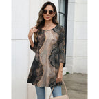Women's Swing Flare Tunic Top Multicolor-CX278