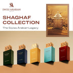 Swiss Arabian Shaghaf Oud - Luxury Products From Dubai - Long Lasting, Addictive Personal EDP Spray Fragrance - Seductive Signature Aroma - 2.5 Oz