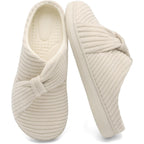 Women's Slippers Wide Beige
