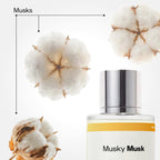 Dossier - Musky Musk - Eau de Parfum - Inspired by Juliette.Gun's Not a Perfume - Perfume Luxury - Pure Infused - Paraben-Free - Vegan - For Women - Fragrance 1.7 Fl Oz (Spray 50ml)