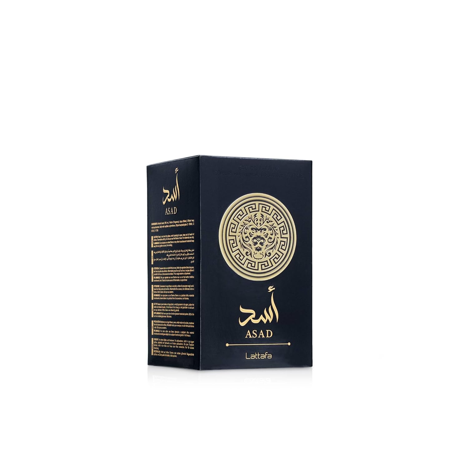 Lattafa Imported Long Lasting Luxury Perfume Spray Asad Premium Refreshing Oud and Musk Fragrances Eau De Parfum 100 ml Perfume for Unisex