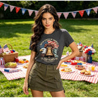 USA Flag Graphic Shirt Women 250th American Flag Patriotic T-Shirt Independence Day Casual Short Sleeve Tee Tops