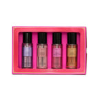 Victoria's Secret Fragrance Mist Collection 4 Piece Mini Mist Gift Set, Assorted Scents, Gift Set for Women