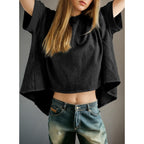 Dokotoo Summer Shirts 2026 Womens Solid T Shirts for Women Loose Oversized Tops Basic Tee