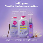 eos Cashmere Body Mist, Vanilla Musk & Cozy Caramel, Hair Mist and Body Spray for Women, Moisturizing Formula with Hyaluronic Acid, Vegan, Cruelty-Free, 6 fl oz