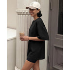 GAYHAY Oversized Tshirts for Women - Spring Summer Workout Clothes Short Sleeve Tops Crew Neck Tee Shirts Fashion Casual 2026