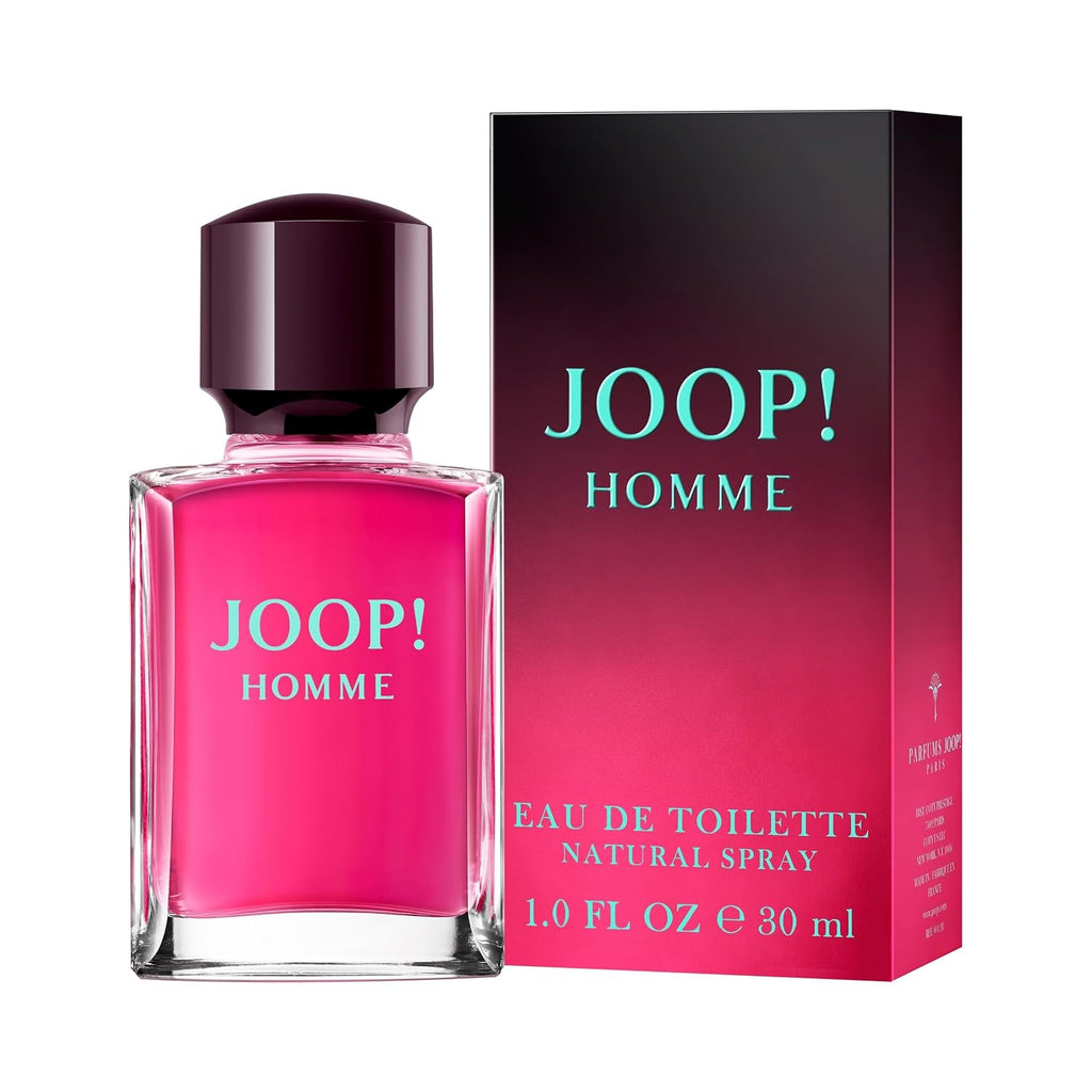 Joop! Homme Eau de Toilette – Ambery Men's Cologne – With Notes of Cinnamon, Jasmine, Vanilla & Sandalwood – Luxury Perfumes for Men – Long Lasting Fragrance