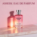 DATE Women's Eau de Parfum 80ml/2.82fl oz, Oriental Floral Scent with Pistachio Almond Jasmine Vanilla Notes, Long-Lasting Fragrance for Date & Gift