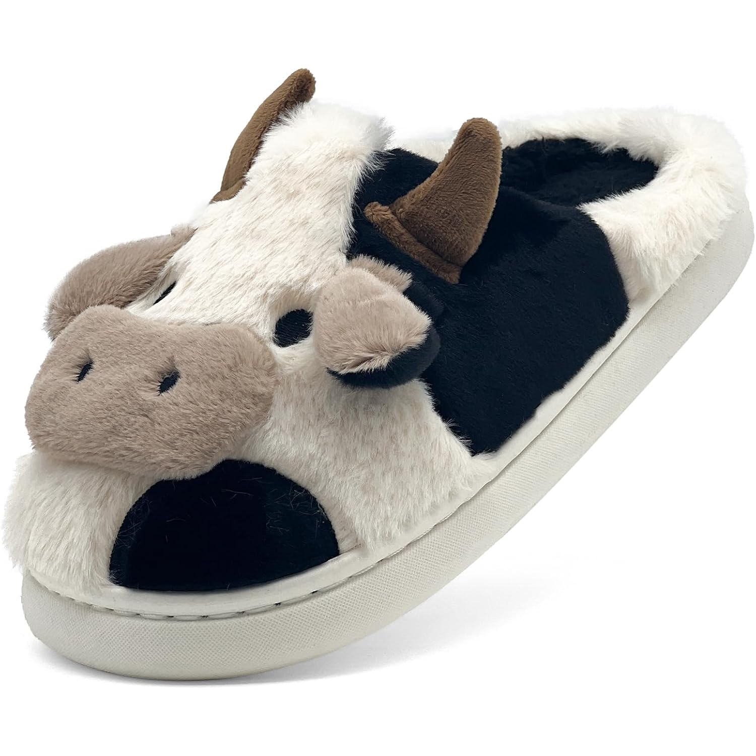Women's Slippers Cow Cow (Open Heel)