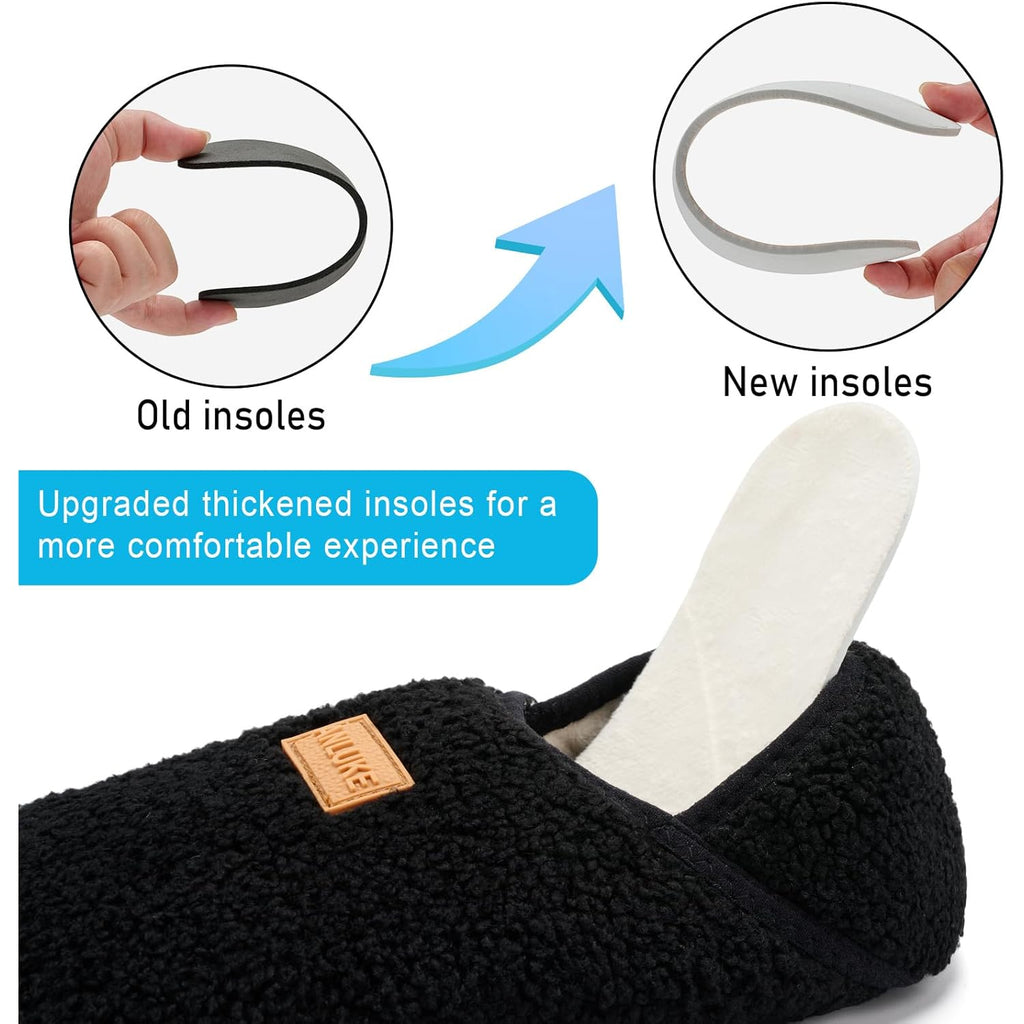 Women's Slippers Socks Black
