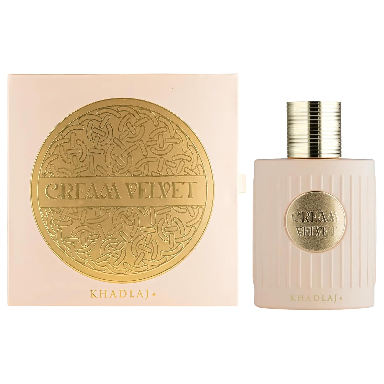 Khadlaj Cream Velvet Extrait De Parfum Spray for Unisex, 3.4 Ounce / 100ml