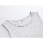 ANRABESS Womens Sleeveless High Neck Tank Tops Fashion Summer Casual Basic Slim Fit Ribbed Racerback Top Shirt Clothes
