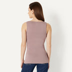 Amazon Essentials Women's Slim Fit Square Neck Tank Top