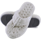 Women's Slippers Plush Light Grey