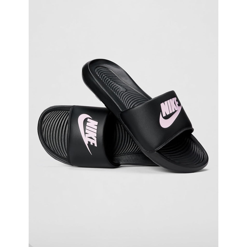 Women's Slippers Victori Black/Light Arctic Pink/Black