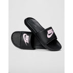 Women's Slippers Victori Black/Light Arctic Pink/Black
