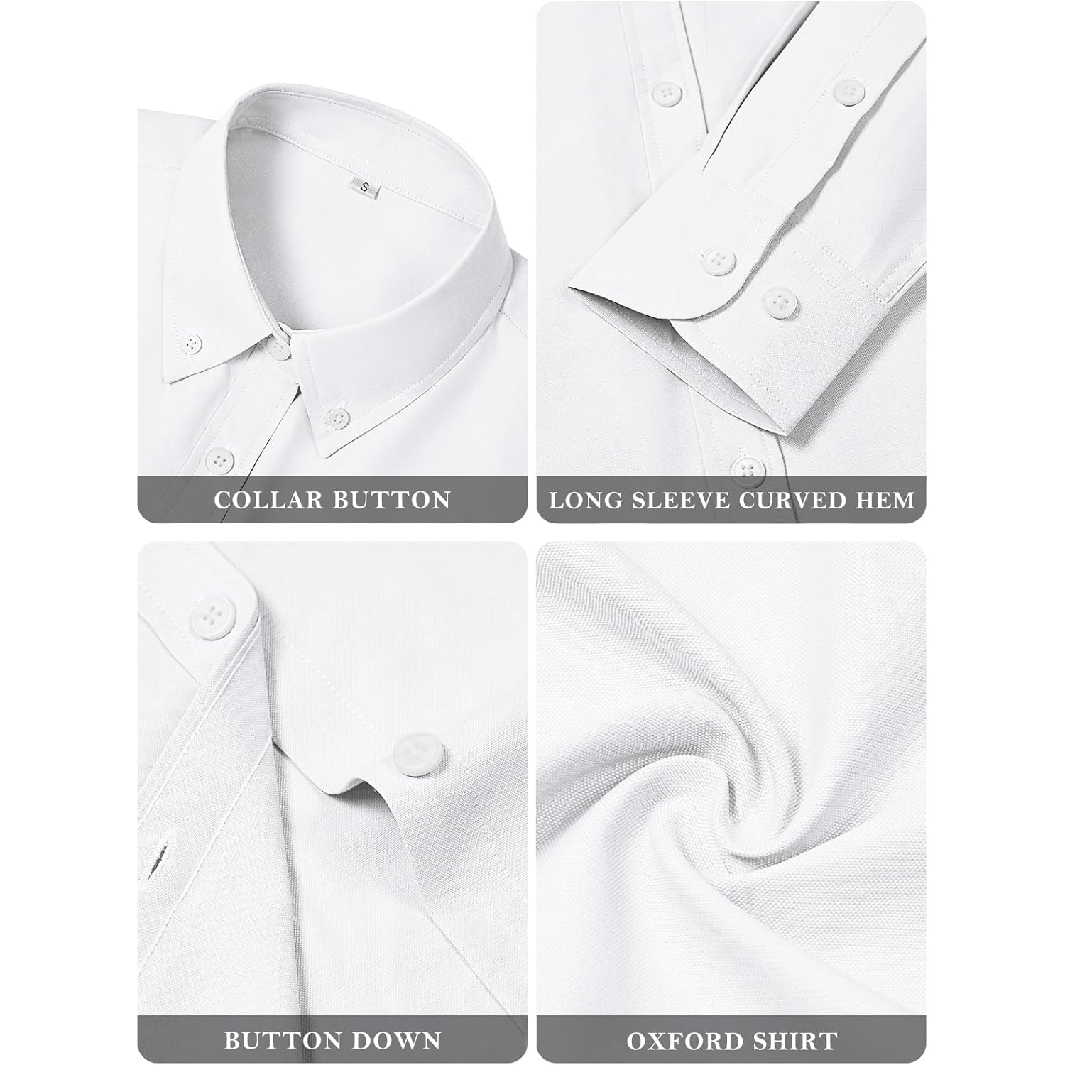 Women's Cotton Oxford  Button Down Shirt White
