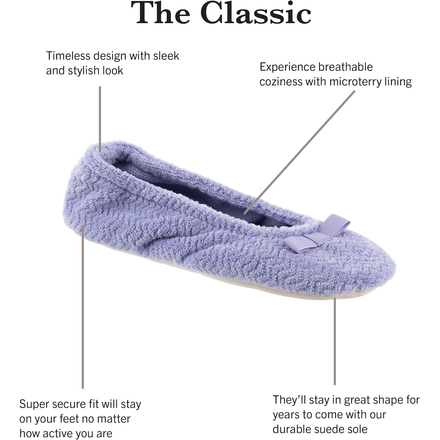 Women's Slippers Chevron Periwinkle Chevron