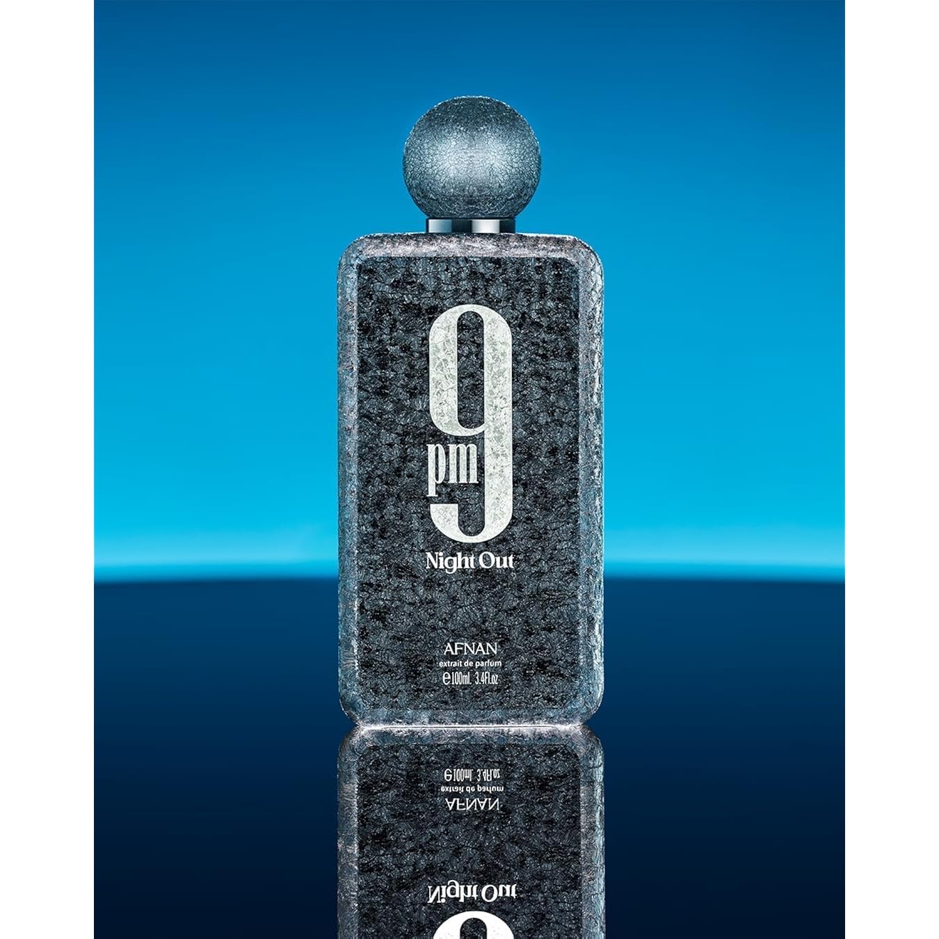 Afnan 9 PM Night Out Unisex Extrait de Parfum, 3.4 Fl. Oz