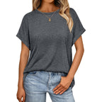 AUTOMET Women's Oversized Short Sleeve T Shirts Casual Summer Everyday Tops