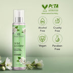 Botanic Hearth Jasmine Hair Perfume & Body Mist, Long-Lasting Hair Deodorizer & Body Scent for Women & Men, Alcohol-Free Clean Fragrance Hair Spray For Everyday Wear, All Day Freshness, 3.4 Fl Oz