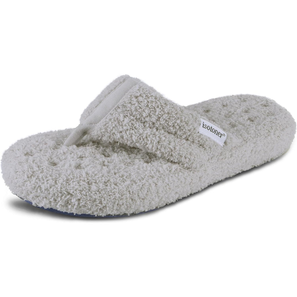 Women's Slippers Plush Light Grey