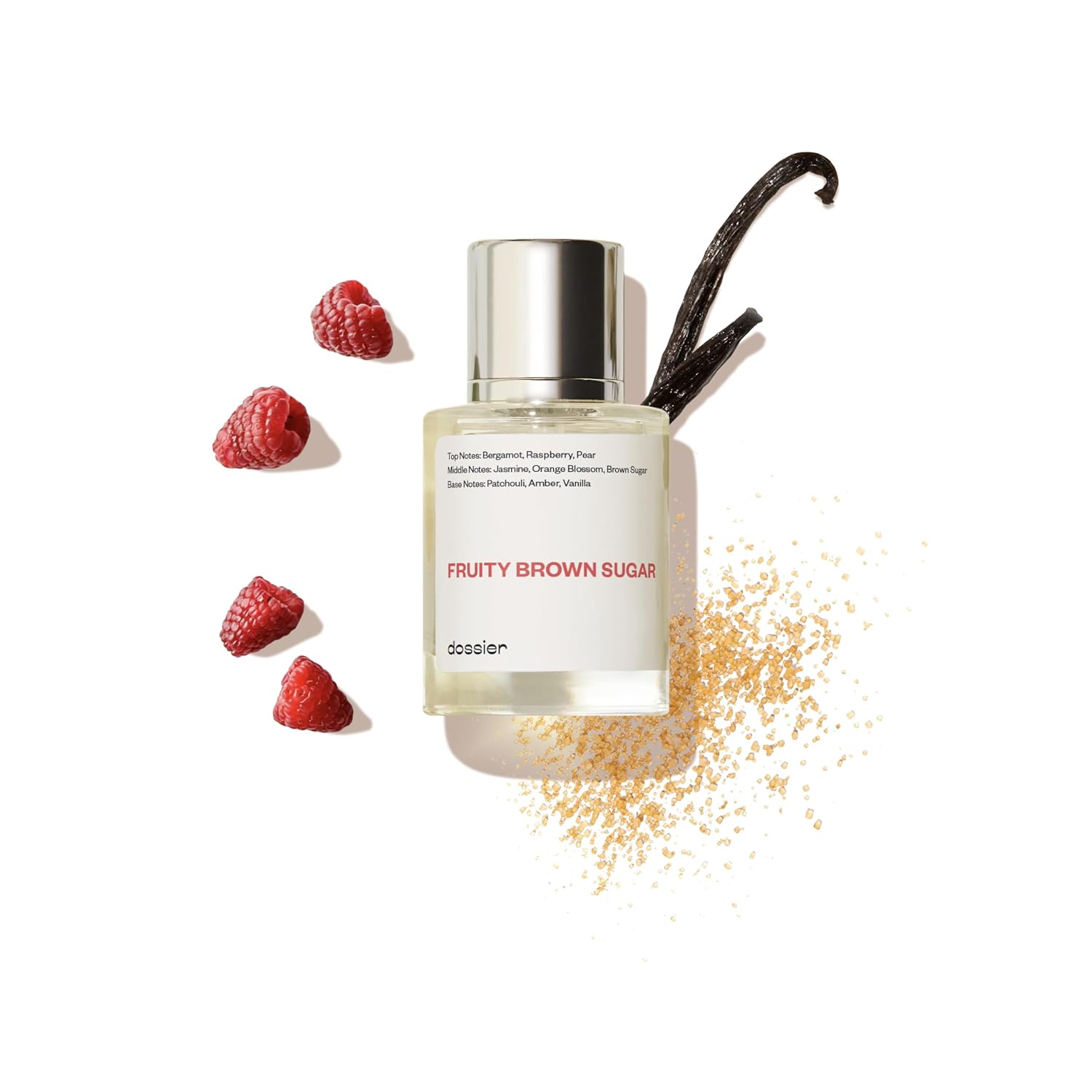 Dossier - Fruity Brown Sugar - Inspired by Mon Paris - Eau de Parfum - Long-Lasting Fragrance - Feminine - 1.7 fl oz (50ml)