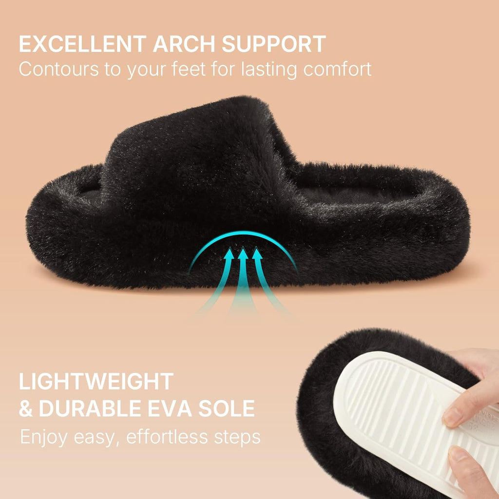 Women's Slippers Arch Black