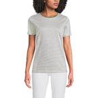 Lands' End Women's Relaxed American-Grown Supima Cotton Crew Neck T-Shirt