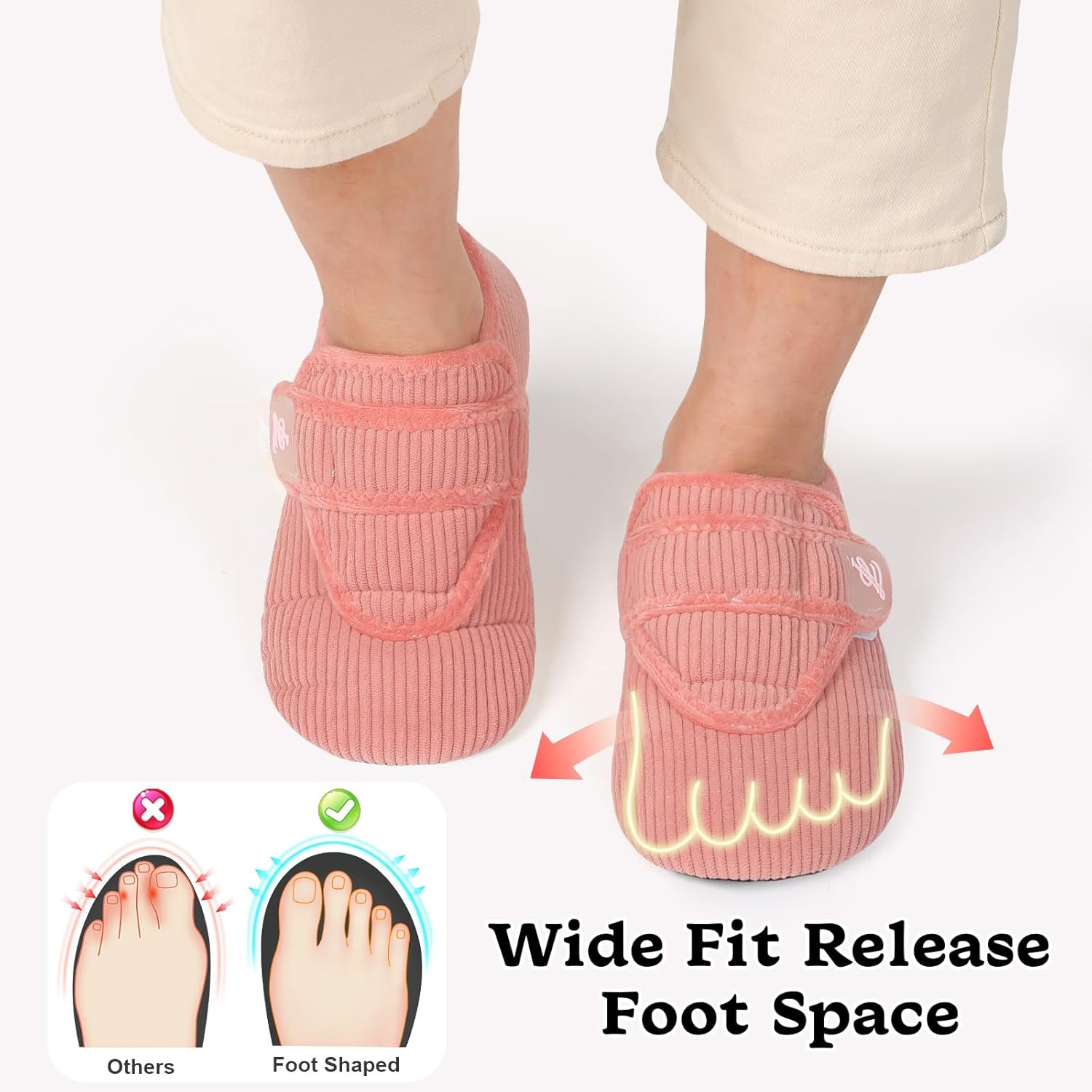 Women's Slippers Barefoot Pink