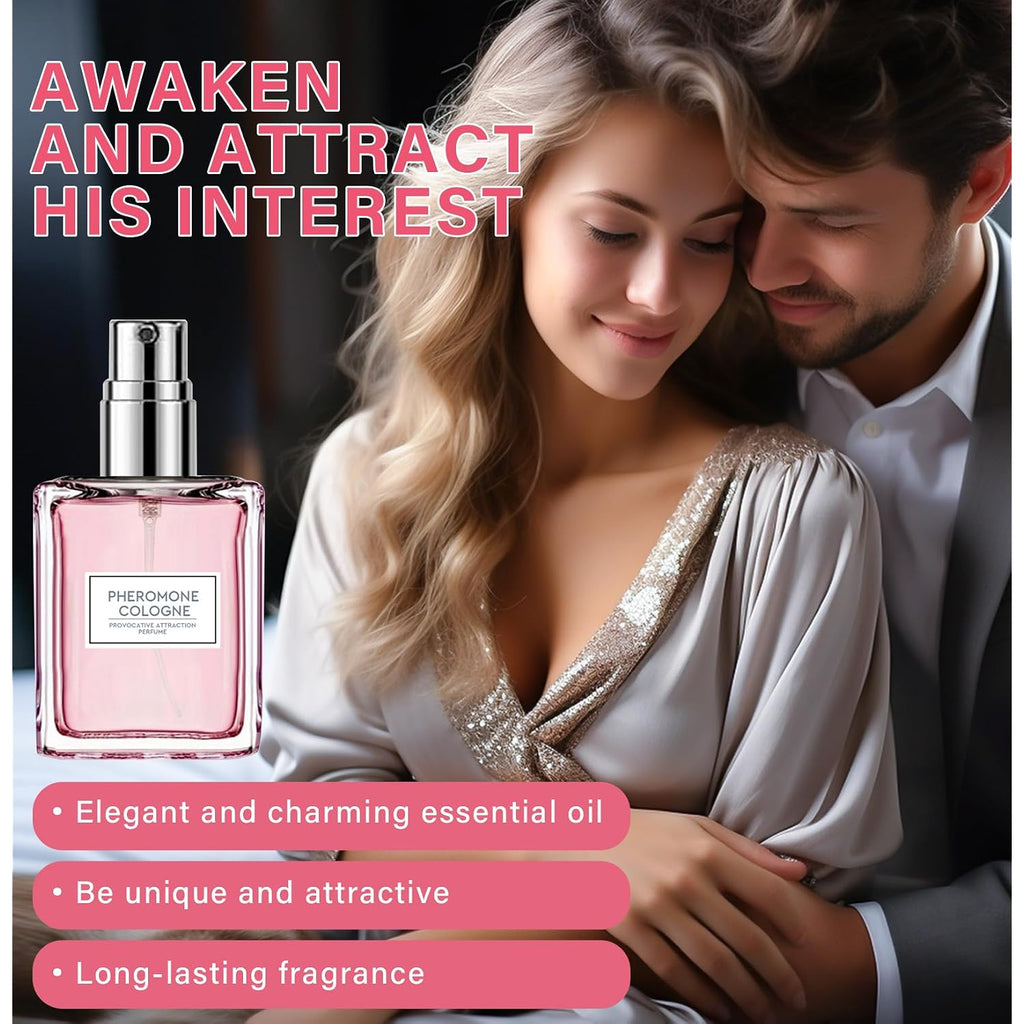 Pheromone Perfume for Woman, Long Lasting Perfumes for Women, Elegant Floral Notes, 12H Advanced Scent Release Formula, Travel-Size Womens Perfume for Romantic Date & Daily Wear, 20ml