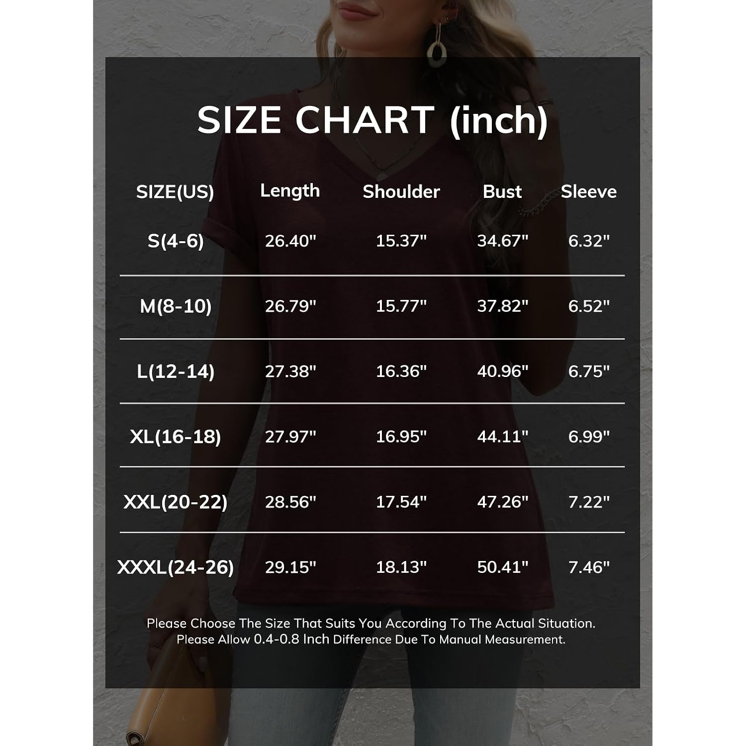 ATHMILE T Shirts Short Sleeve V Neck Tees for Women Fashion Tops Trendy Lightweight Casual Summer Outfits Clothes 2026 Beach
